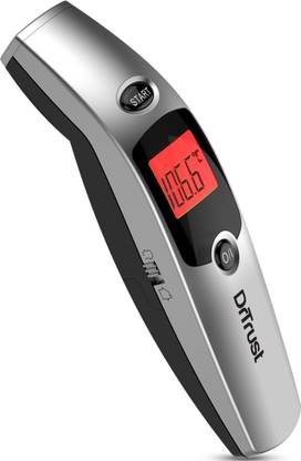 Dr Trust (USA) Non Contact Forehead Temporal Artery Best Digital IR Infrared thermometers With Colour Coded Fever Temperature Guidance For kids, Adults & baby Baby Thermometer