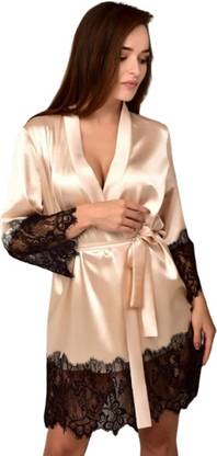 LIONEX Cream XL Bath Robe
