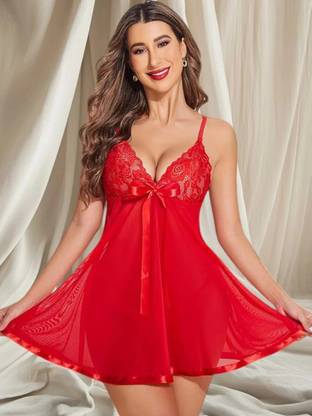 HeenaENT Self Design Babydoll