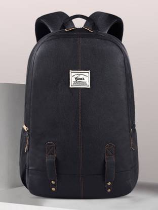 Gear Classic Leather without Anti Theft 28 L Laptop Backpack