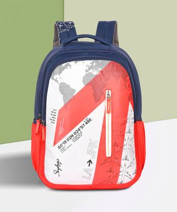 SKYBAGS E Casual Printed School Bag For Girls And Boys 23 L Backpack