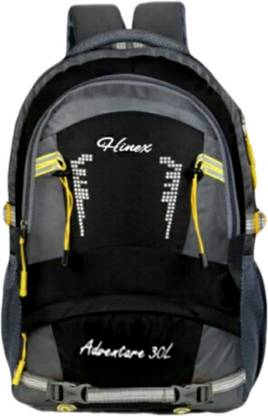Large 35 L Laptop Backpack Spacy unisex backpack with unique design (black) 35 L No Laptop Backpack