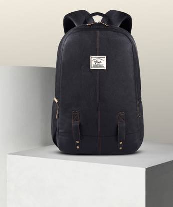 Gear CLASSIC ANTI THEFT FAUX LEATHER 20 L Laptop Backpack