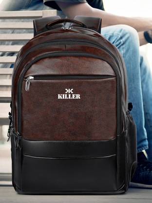 KILLER TWIRL UNISEX BAGPACK WITH RAINCOVER 40 L Laptop Backpack
