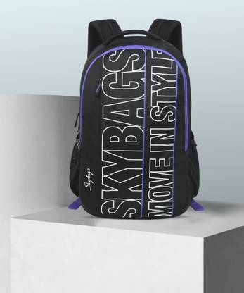 SKYBAGS Graf Plus 01 Laptop Backpack (E) Black 22 L Laptop Backpack