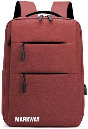 markway Elite 16 Inch Laptop Backpack with USB Charging Bag for UNISEX Waterproof School Bag