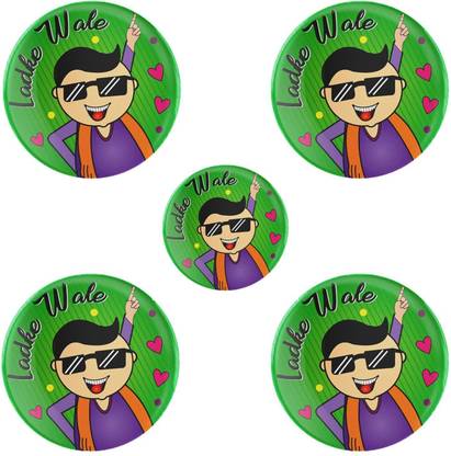 Nio Prints Bride and Groom Badge