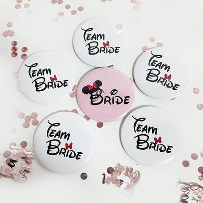 craft maniacs Bride and Groom Badge