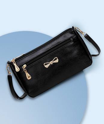 PALAY Small Women's Crossbody Bags Soft PU Leather Wristlet Clutch Phone Purse Shoulder Bag with Zip Pockets Includes Adjustable Shoulder and Wrist Straps Waterproof Sling Bag