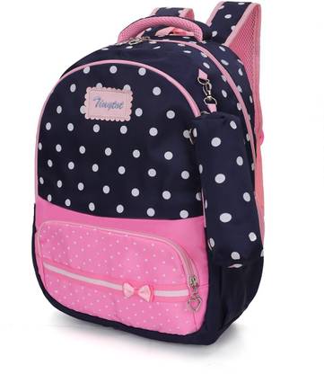 Tinytot SB116_04A School Backpack College Bag Travel Bag with Pencil Pouch 2nd Standard onward Waterproof School Bag