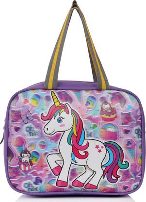 PROWORK UNICORN Lunch Tiffin Bag For School Office Picnic वाटरप्रूफ लंच बैग