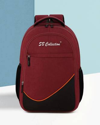 SBCOLLECTION Classy Unisex Print Texture Comfortable Use for Class 1st to 9th Coaching Picnic Waterproof Backpack
