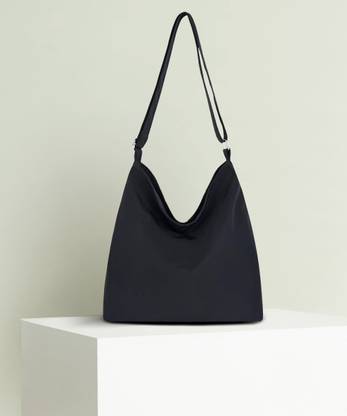 RESA Canvas Hobo - Black Tote bag-- 1 Piece Sling Bag