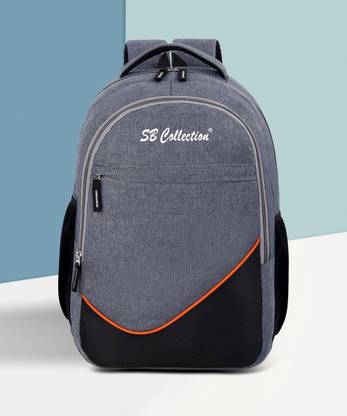 SBCOLLECTION Classy Unisex Print Texture Comfortable Use for Class 1st to 9th Coaching Picnic Waterproof School Bag