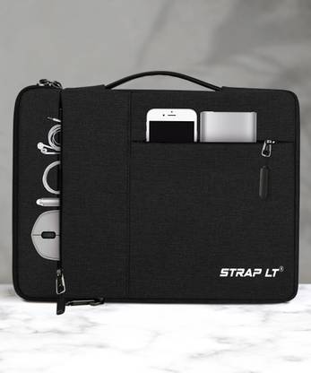 Straplt Laptop Sleeve Case 14.6-15 Inch Waterproof Bag Tablet Handle Laptop Bag Black Waterproof Laptop Sleeve/Cover