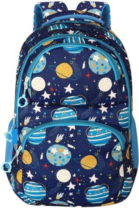 AYZON Premium Quality Printed Soft touch Lightweight Designer Kids backpack Waterproof School Bag