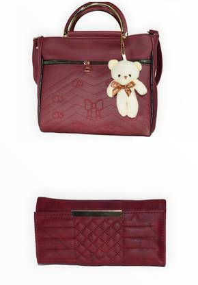 SOFTJOY MJSF005 RED TEDDY Sling Bag