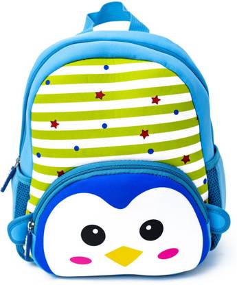 SHK Digitrade Cartoon Little Penguin Kids Backpack Kindergarten Kids School Bags 1-6 Yrs-Multi School Bag