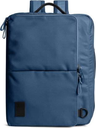 DailyObjects Deep Sea Meridian Convertible Briefpack (Backpack + Briefcase) Multipurpose Bag