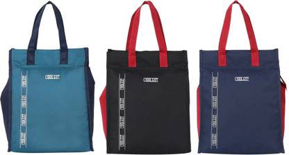 Coolest Lunch Tiffin Bag LBC-00-FIROZI,BLUE,BLACK for School Office Picnic Waterproof Lunch Bag
