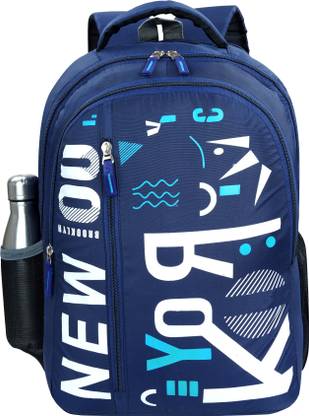 Toys R Us Spacy Comfortable Unisex Bag pack with Reflective Strip LiteWeight Waterproof School Bag