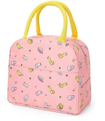 Flywind Lunch Bag Handle Insulation Cooler Bag for Women Lunch Bag