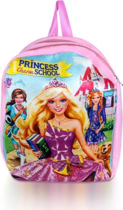 IUGA Barbie Kids School Bag Digital Print Bag (Pink) School Bag