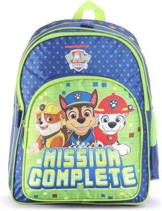 striders Paw Patrol-Inspired School Bag for Little Rescuers & Adventures(3 to 5 yrs) Waterproof School Bag