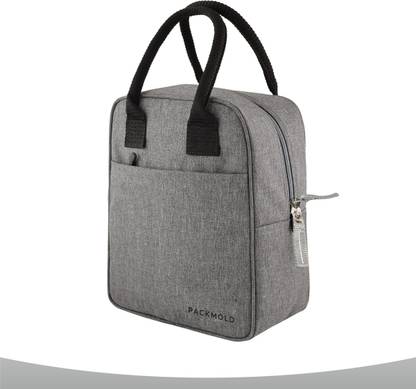 PACKMOLD TIFFBAG TIFFIN BAG GREY UNISEX(28*22*14 CMS)) Waterproof Lunch Bag