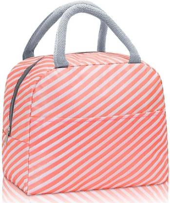 Flywind Lunch Bag for Women, Stripe Thermal Leak Proof Tote Cooler Bag Box Lunch Bag
