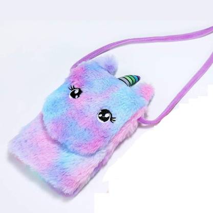 USETO Soft Unicorn Bag Cartoon sling bag kids crossbody bag one side bag for kids Sling Bag
