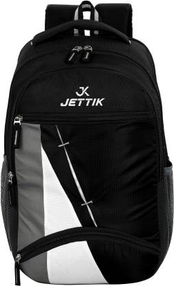 jettik School Bag College Bag travel bag with Pencil Pouch 2nd Std onward Waterproof Waterproof School Bag