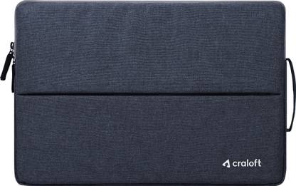 CRALOFT 14 Inch Laptop Sleeve / Slip Case Cover Bag With Handle (L25_Grey) Laptop Sleeve/Cover