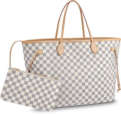 Exl LV -neverfull-gm-damier-azur-handbag Shoulder Bag