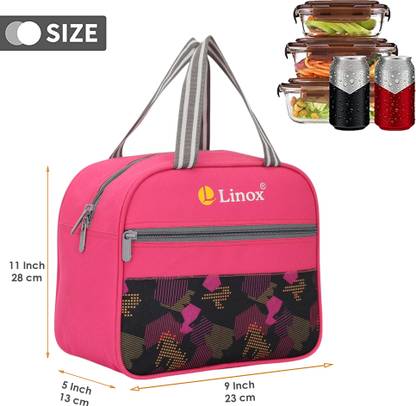 LINOX Tiffin bag for School Collage Tuition Picnic & Office Waterproof Lunch Bag