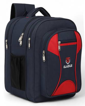 GLADIUS Stylish High Quality Navy Blue School Bag for Boys & Girls of Class 5th - 10th Waterproof School Bag
