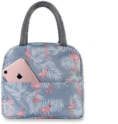 KEETLY Portable Lunch Bag Portable Insulated Canvas Tote Travel Tiffin Bag Lunch Bag