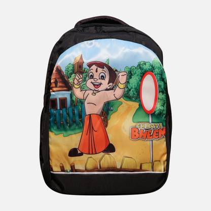 MetroLift Chhotabheem Printed 3 Chambers Waterproof School Bag