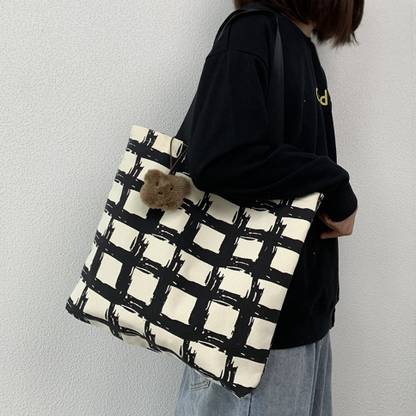 KILLFE Wild Fairy Korean Style Version Wild School Bag for Women's & Girls Shoulder Bag