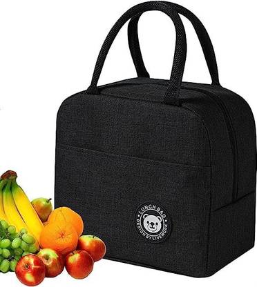 Safies Travel Lunch/Tiffin for Office & College Polyester Waterproof Lunch Bag Matt Waterproof Lunch Bag
