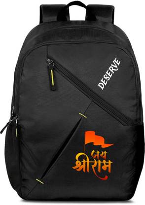 Deserve Jai Shree Ram Bag Waterproof Backpack