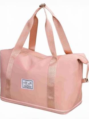 Gokich Housestreet travel bag Waterproof Multipurpose Bag (Pink, 50 L) Waterproof Multipurpose Bag