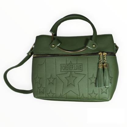 SOFTJOY MJSF009 GREEN TUSSLES Sling Bag