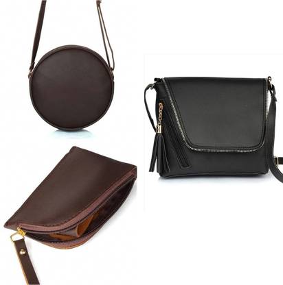 Deep Creation Word SLING COMBO PACK WITH COIN BAG Waterproof Sling Bag