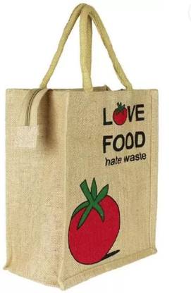 JMB Jute Bag Waterproof Lunch Bag