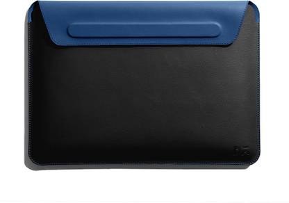 DailyObjects Black-Blue SnapOn Envelope Sleeve For Macbook Air/Pro 33.02cm (13 inch) Laptop Sleeve/Cover