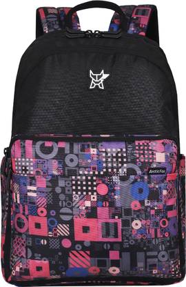 Arctic Fox Cubix Black School Bag