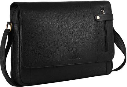 WILDHORN Leather Laptop Messenger Bag for Men Messenger Bag