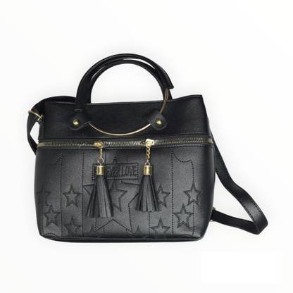 SOFTJOY MJSF010 BLK TUSSLES Sling Bag