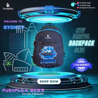 Pushplila Sydney Waterproof Backpack